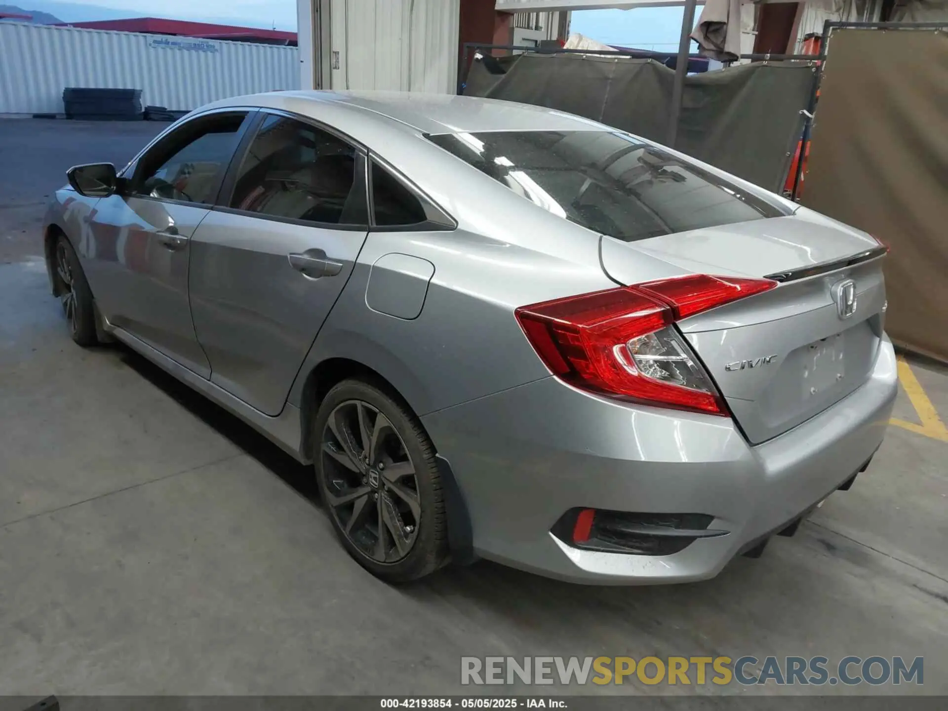 3 Photograph of a damaged car 2HGFC2F89KH587728 HONDA CIVIC 2019