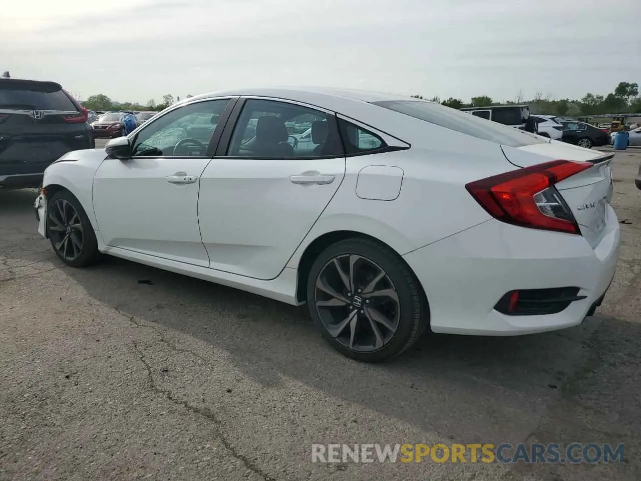 2 Photograph of a damaged car 2HGFC2F89KH594162 HONDA CIVIC 2019