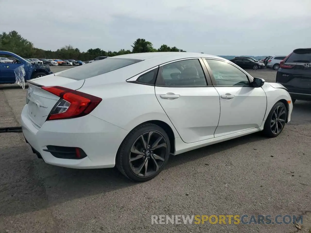 3 Photograph of a damaged car 2HGFC2F89KH594162 HONDA CIVIC 2019