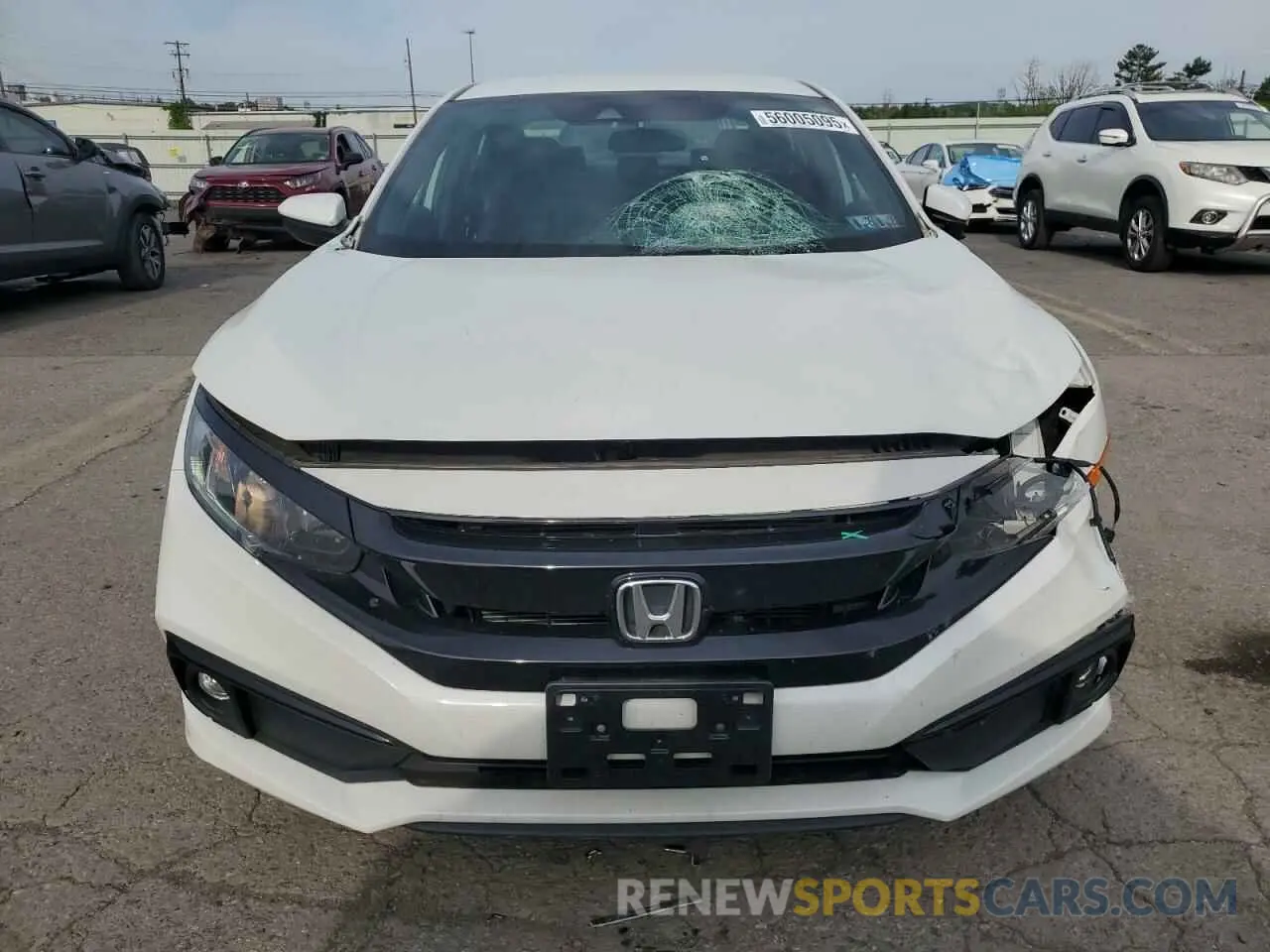 5 Photograph of a damaged car 2HGFC2F89KH594162 HONDA CIVIC 2019