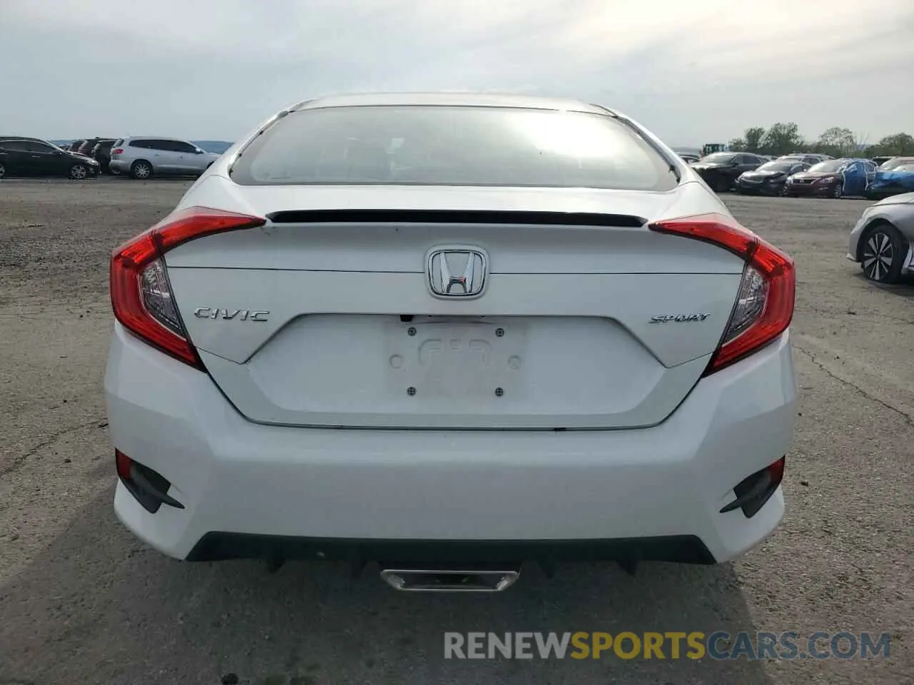 6 Photograph of a damaged car 2HGFC2F89KH594162 HONDA CIVIC 2019