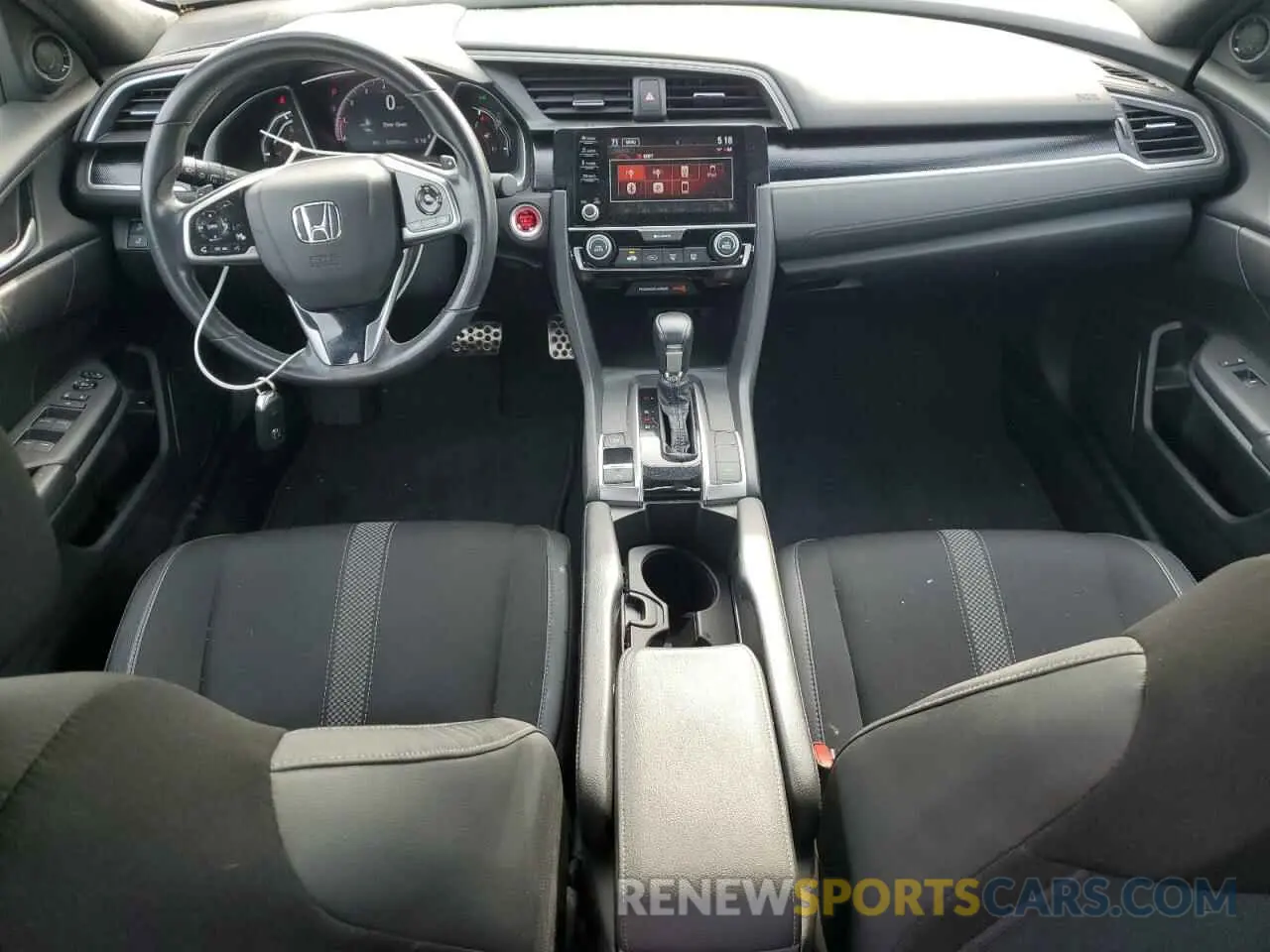 8 Photograph of a damaged car 2HGFC2F89KH594162 HONDA CIVIC 2019