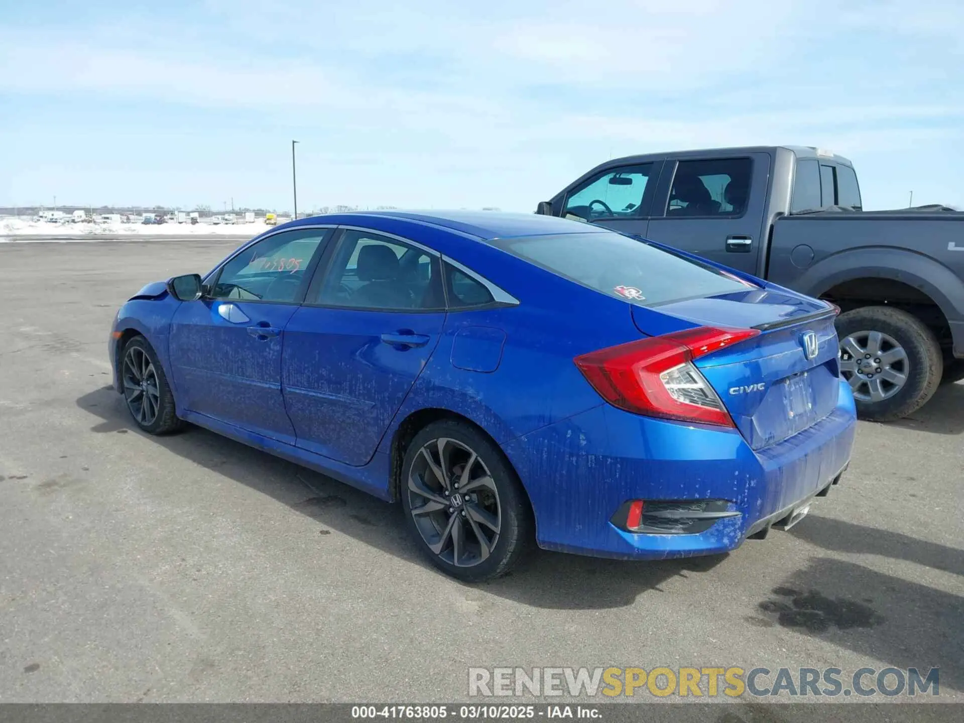 3 Фотография поврежденного автомобиля 2HGFC2F8XKH511399 HONDA CIVIC 2019