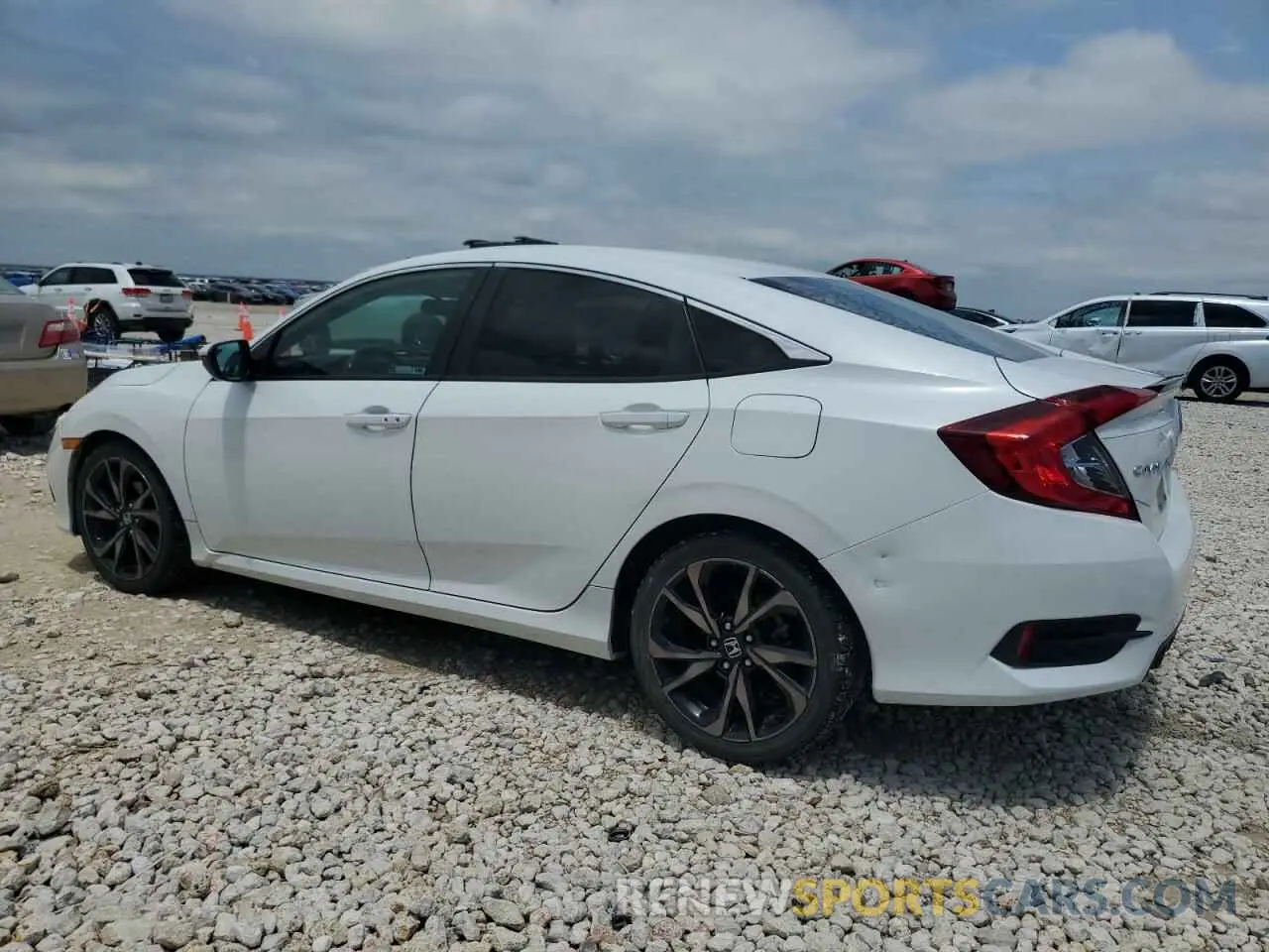 2 Photograph of a damaged car 2HGFC2F8XKH521902 HONDA CIVIC 2019