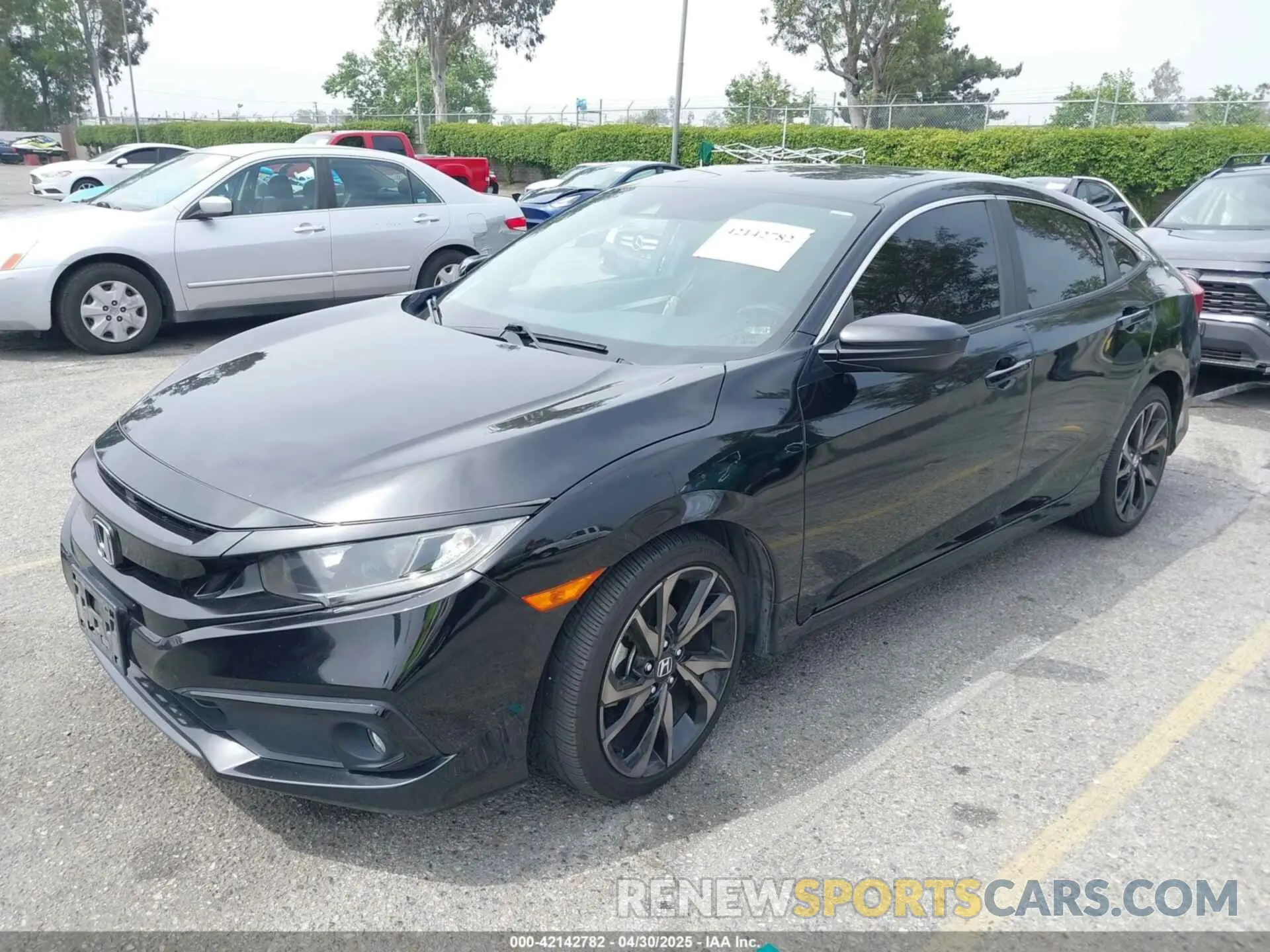 2 Photograph of a damaged car 2HGFC2F8XKH539560 HONDA CIVIC 2019