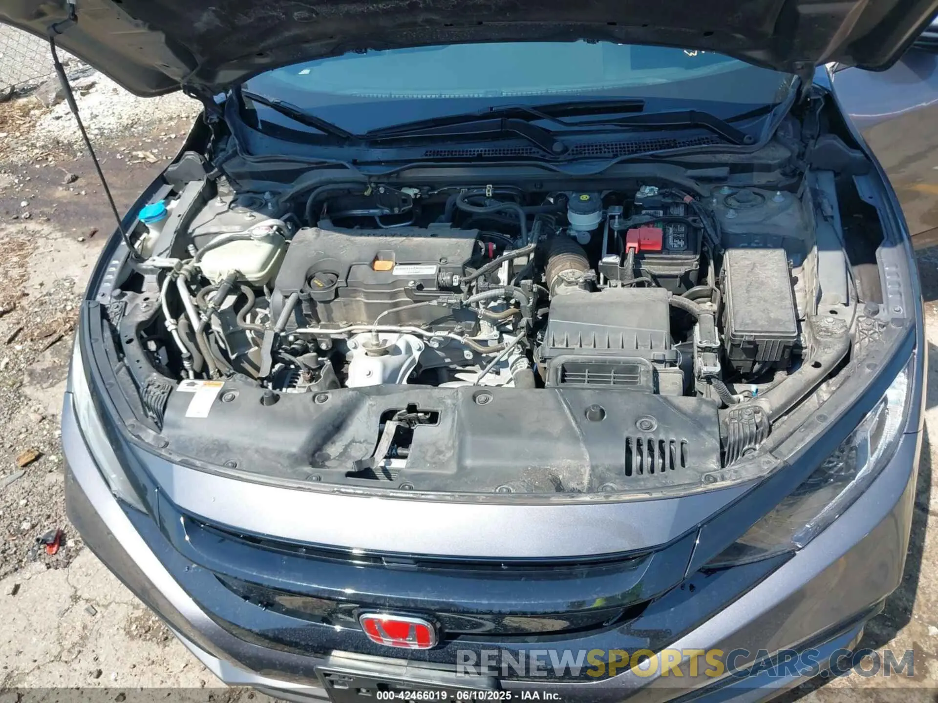 10 Photograph of a damaged car 2HGFC2F8XKH554639 HONDA CIVIC 2019