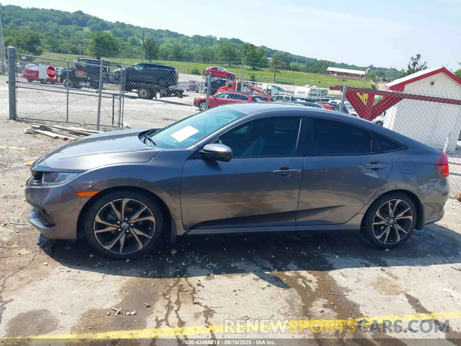 14 Photograph of a damaged car 2HGFC2F8XKH554639 HONDA CIVIC 2019