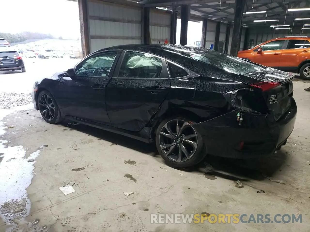 2 Photograph of a damaged car 2HGFC2F8XKH590153 HONDA CIVIC 2019