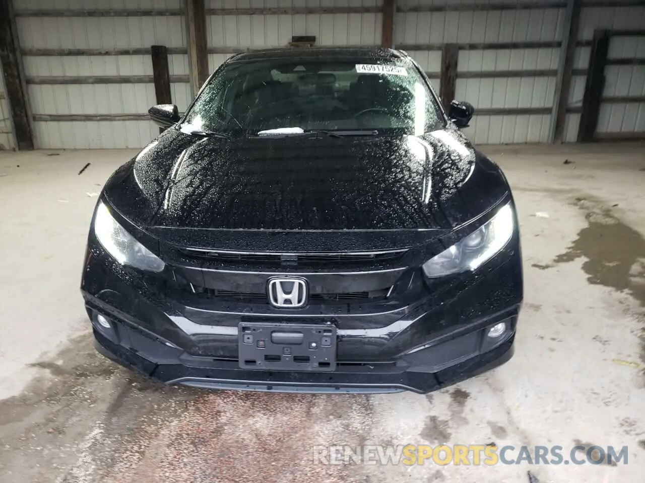 5 Photograph of a damaged car 2HGFC2F8XKH590153 HONDA CIVIC 2019