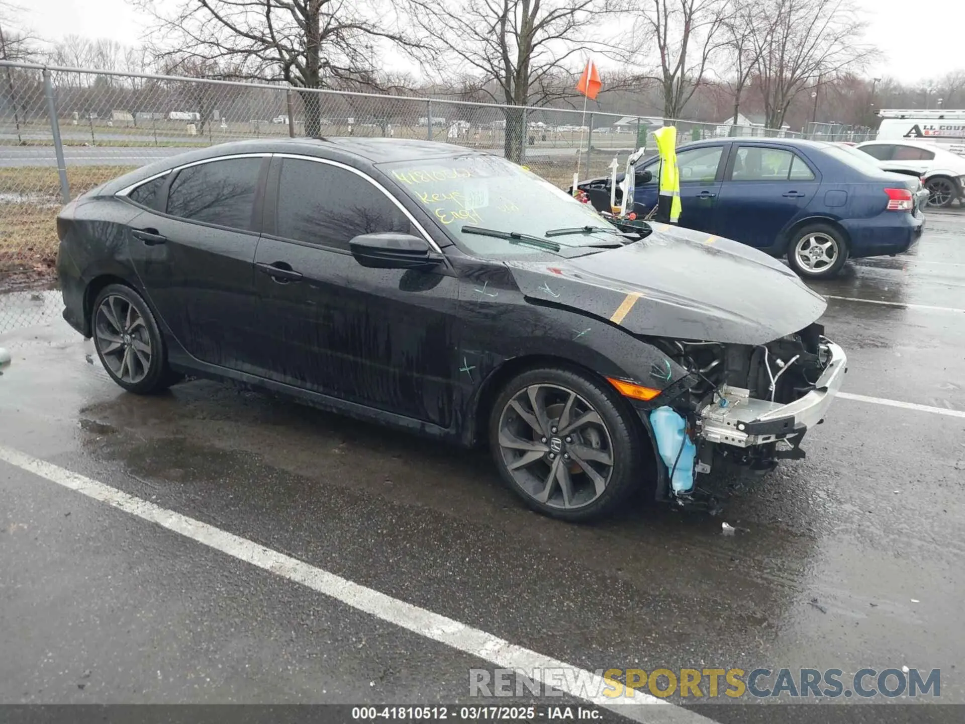 1 Фотография поврежденного автомобиля 2HGFC2F8XKH590993 HONDA CIVIC 2019