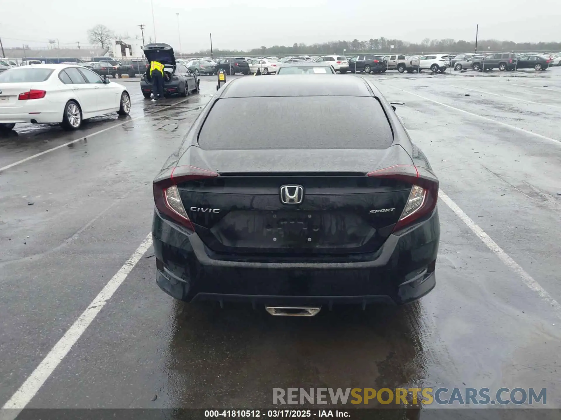 16 Фотография поврежденного автомобиля 2HGFC2F8XKH590993 HONDA CIVIC 2019