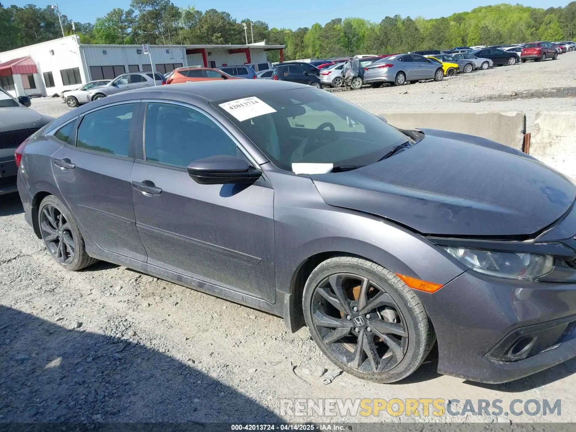 13 Photograph of a damaged car 2HGFC2F8XKH598141 HONDA CIVIC 2019