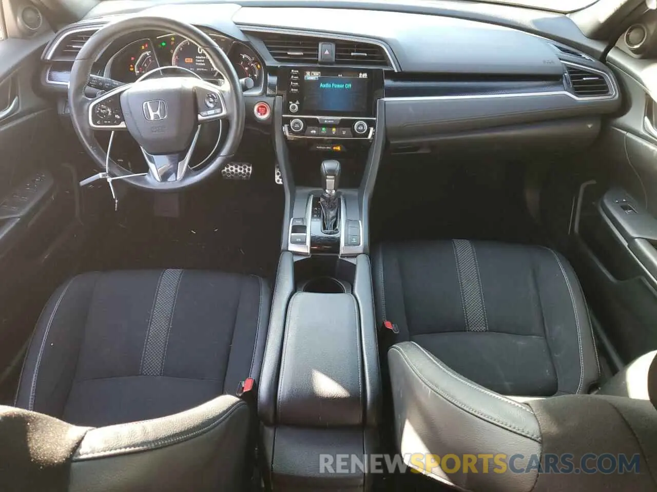 8 Photograph of a damaged car 2HGFC2F8XKH603001 HONDA CIVIC 2019