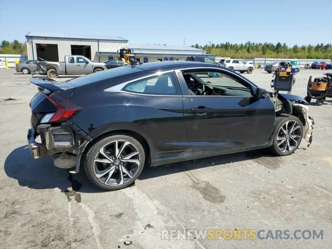 3 Photograph of a damaged car 2HGFC3A53KH755382 HONDA CIVIC 2019