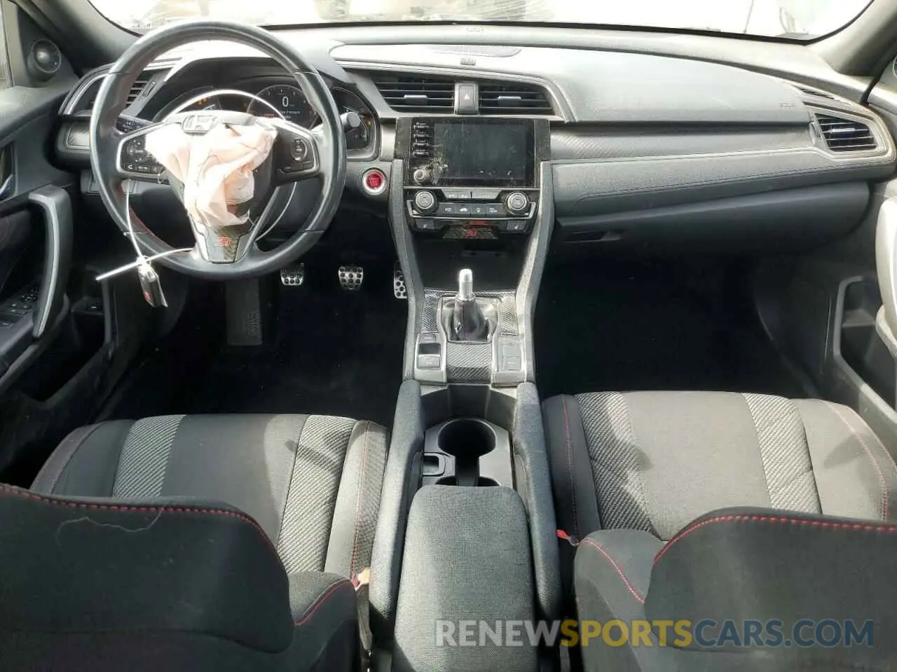 8 Фотография поврежденного автомобиля 2HGFC3A55KH752788 HONDA CIVIC 2019
