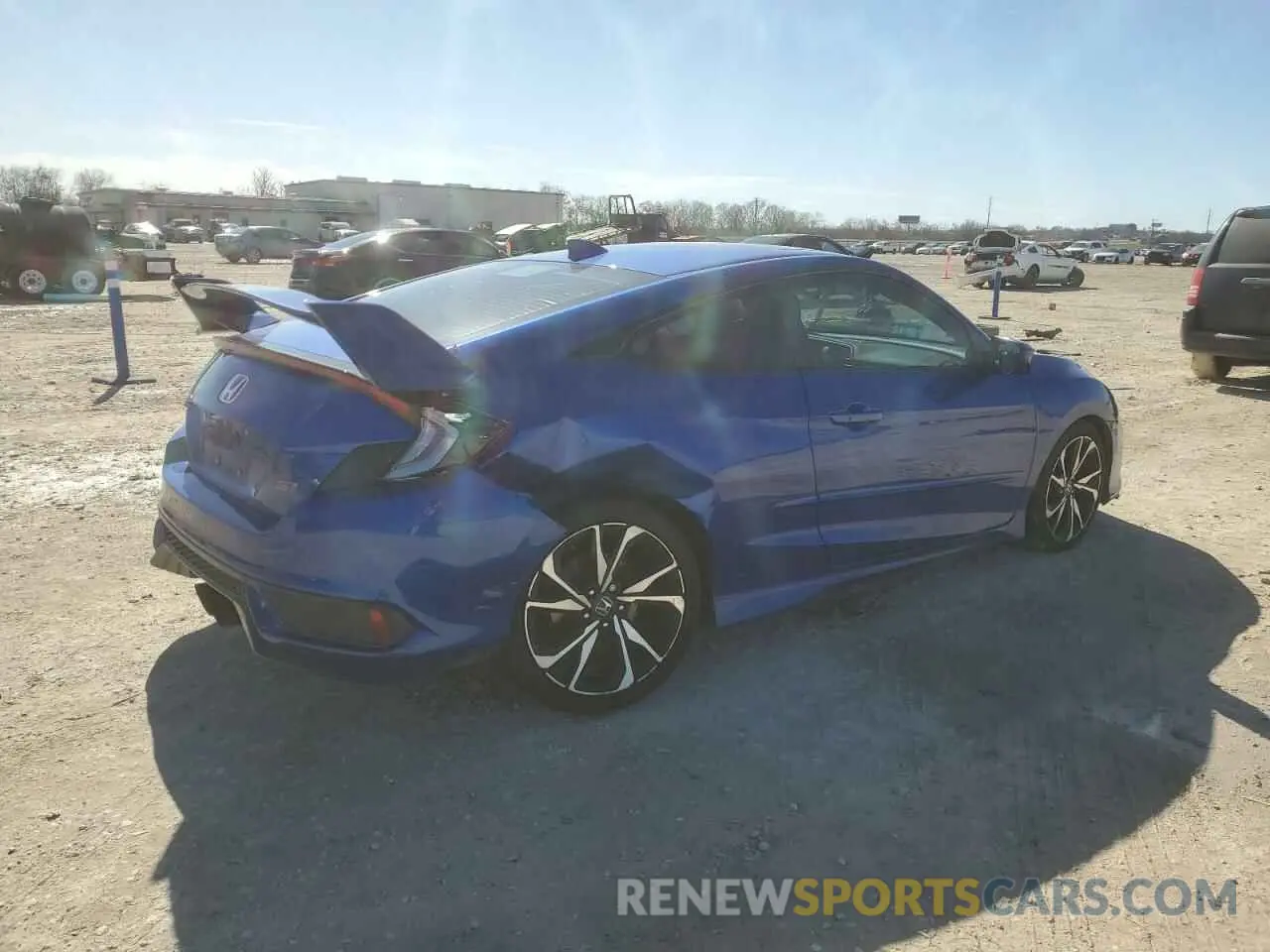 3 Photograph of a damaged car 2HGFC3A55KH753097 HONDA CIVIC 2019