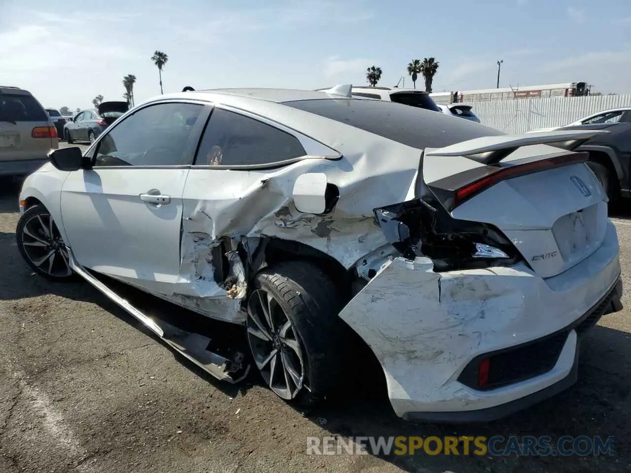 2 Фотография поврежденного автомобиля 2HGFC3A56KH751486 HONDA CIVIC 2019