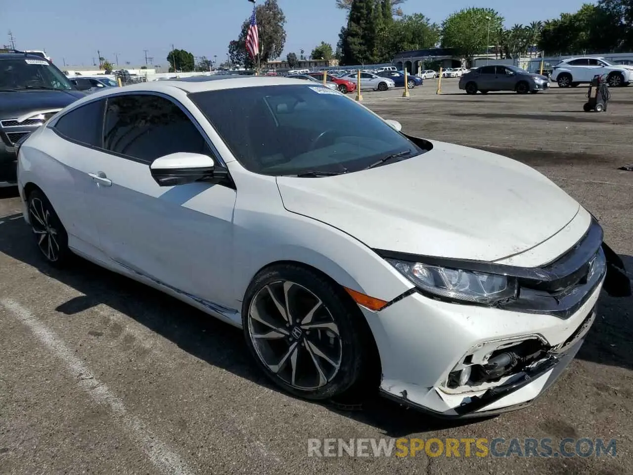 4 Фотография поврежденного автомобиля 2HGFC3A56KH751486 HONDA CIVIC 2019