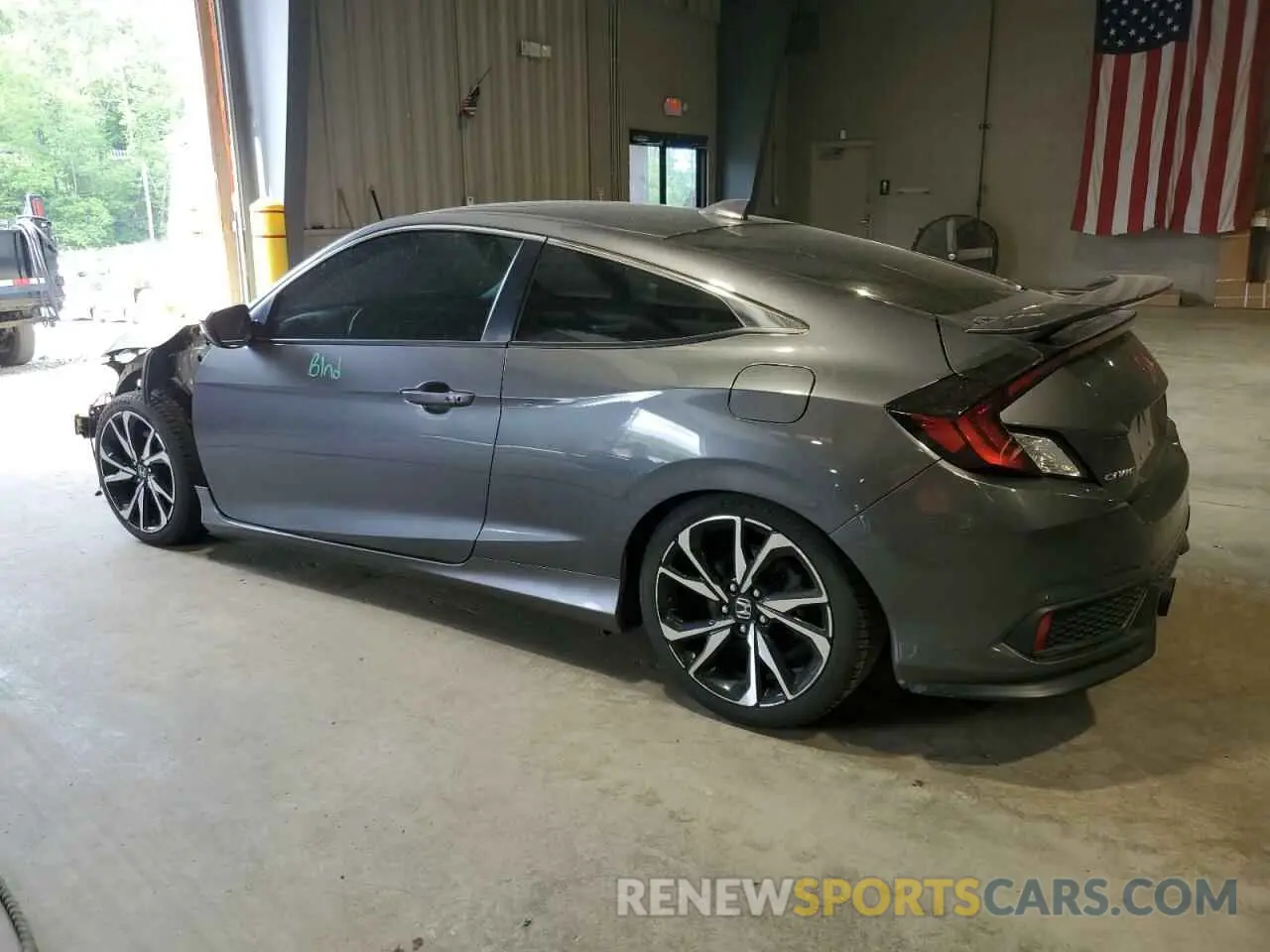 2 Photograph of a damaged car 2HGFC3A59KH755175 HONDA CIVIC 2019