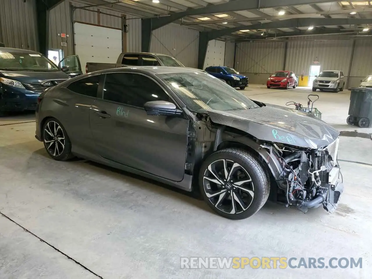 4 Photograph of a damaged car 2HGFC3A59KH755175 HONDA CIVIC 2019