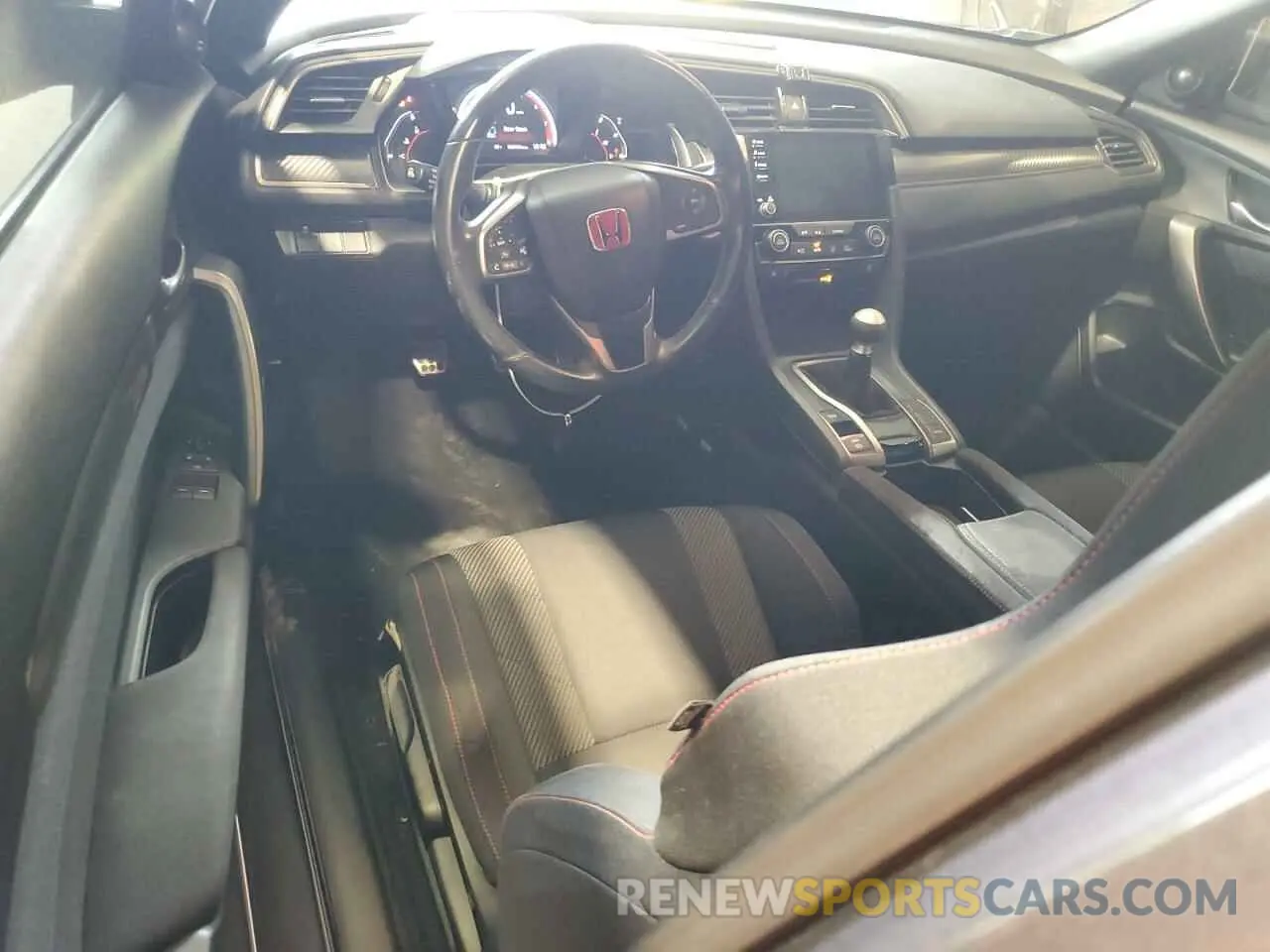 8 Photograph of a damaged car 2HGFC3A59KH755175 HONDA CIVIC 2019
