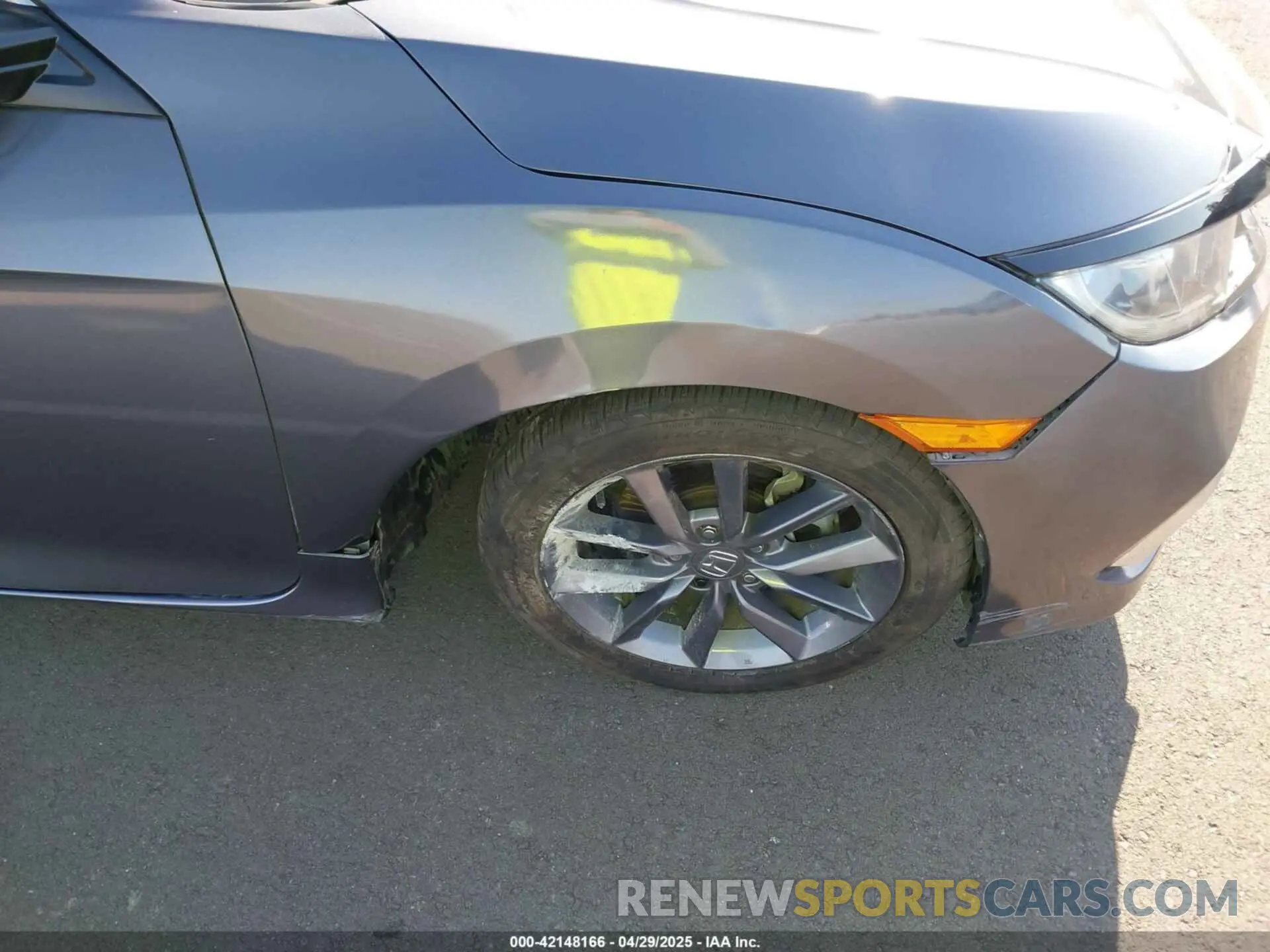 6 Photograph of a damaged car 2HGFC3B30KH351419 HONDA CIVIC 2019