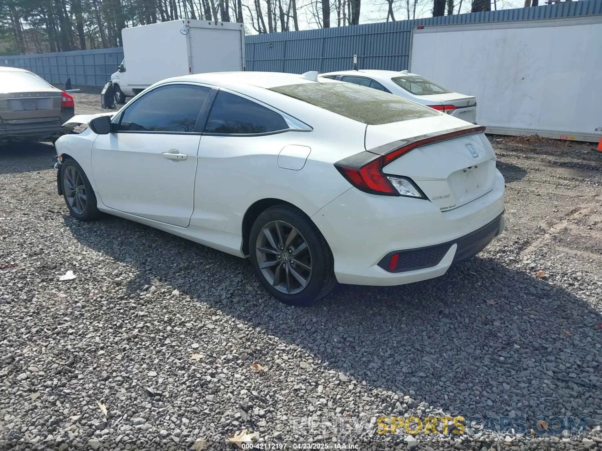 3 Photograph of a damaged car 2HGFC3B30KH357317 HONDA CIVIC 2019