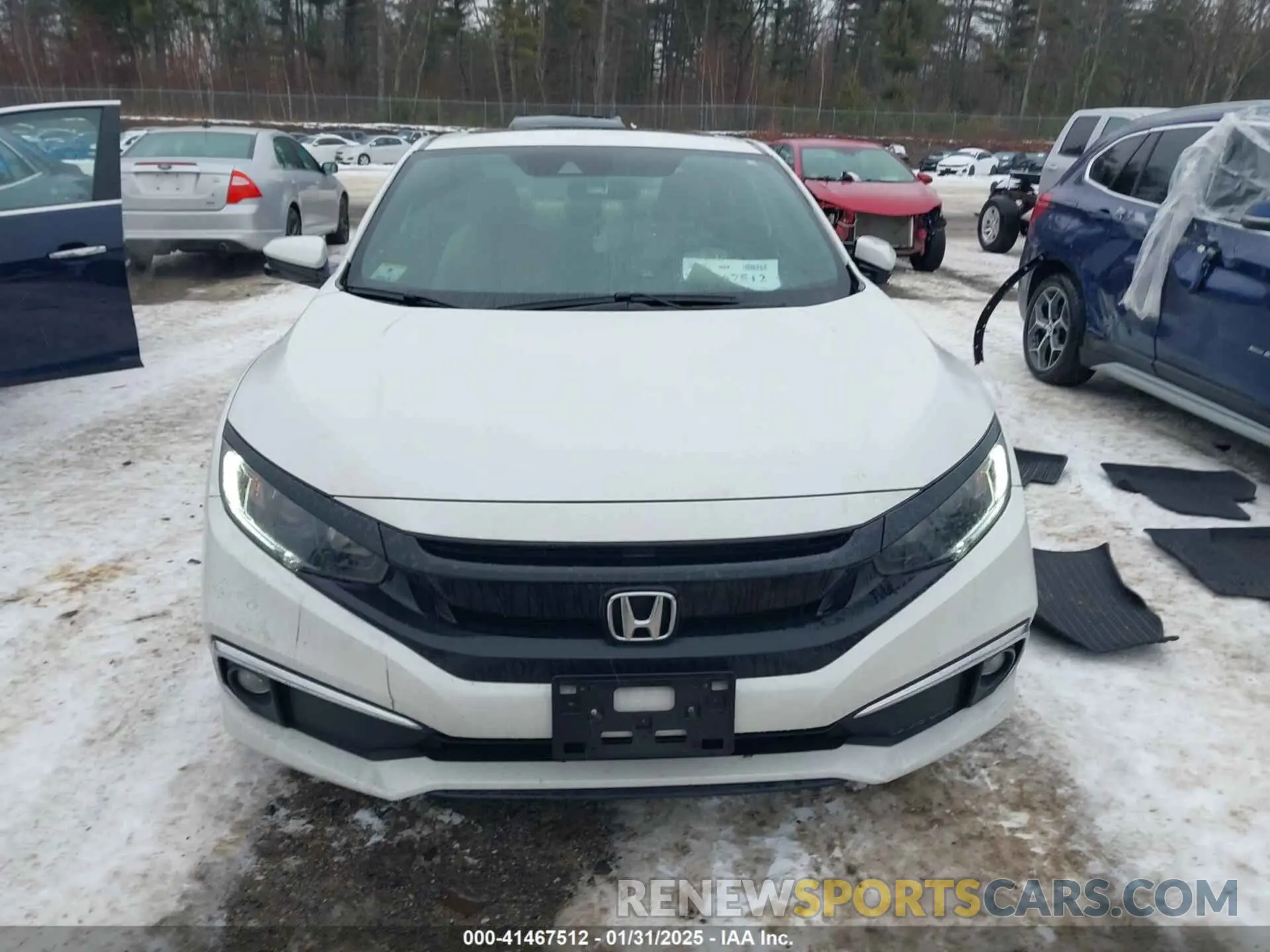 12 Photograph of a damaged car 2HGFC3B32KH350384 HONDA CIVIC 2019