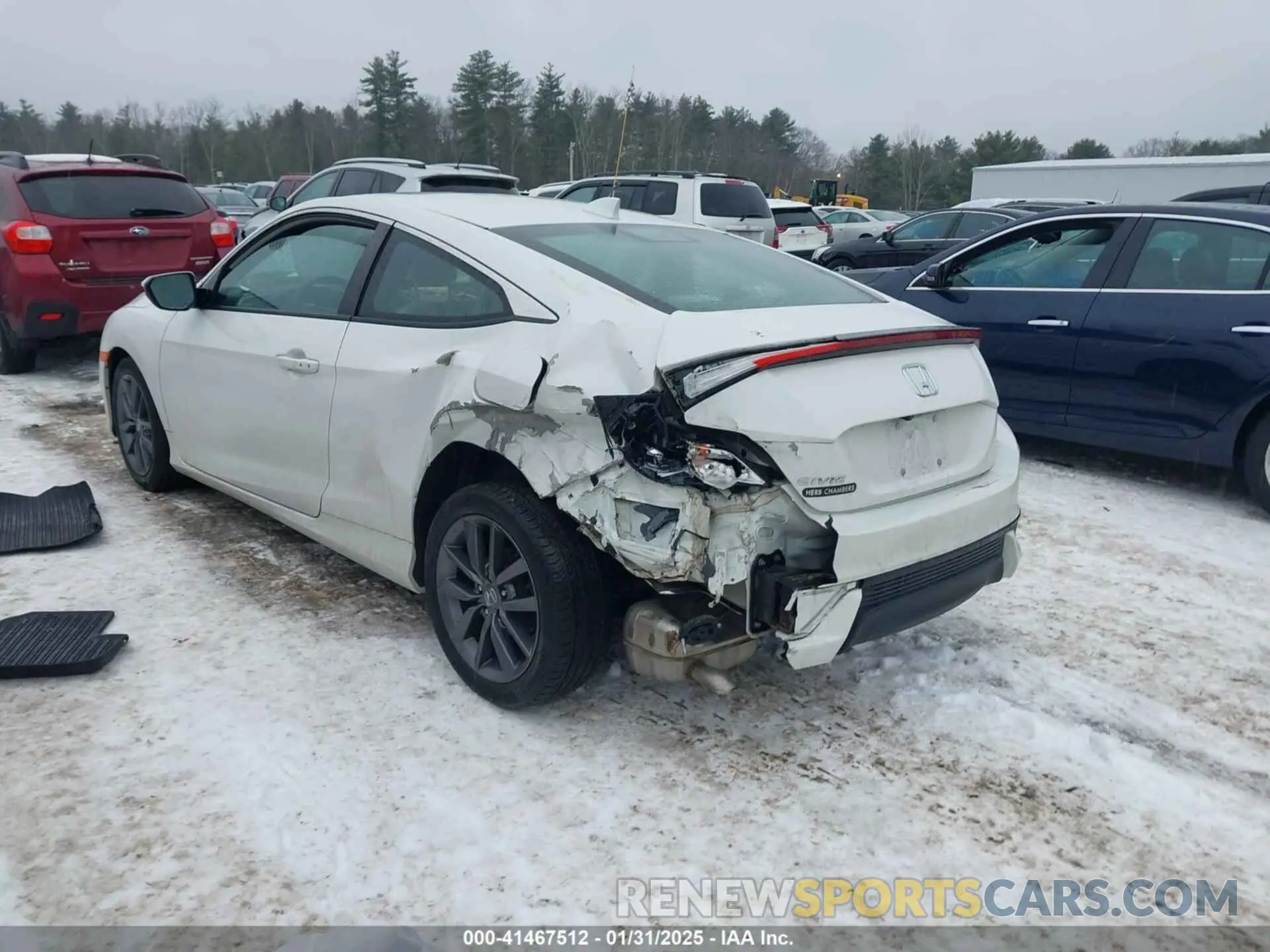 6 Photograph of a damaged car 2HGFC3B32KH350384 HONDA CIVIC 2019