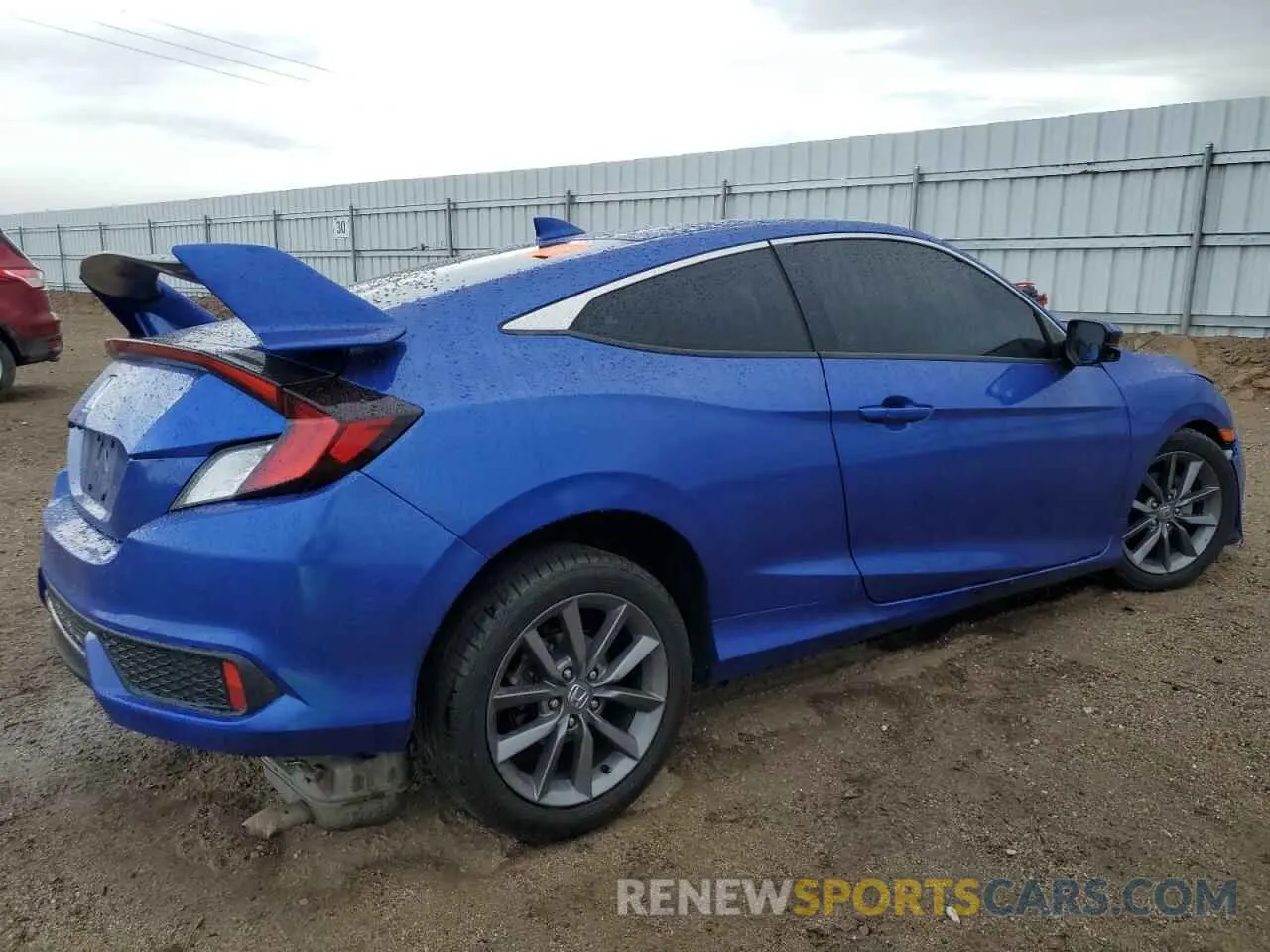 3 Photograph of a damaged car 2HGFC3B33KH352595 HONDA CIVIC 2019
