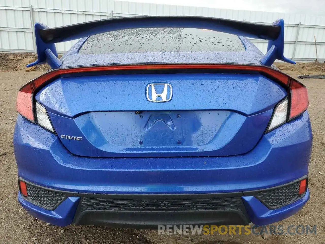 6 Photograph of a damaged car 2HGFC3B33KH352595 HONDA CIVIC 2019