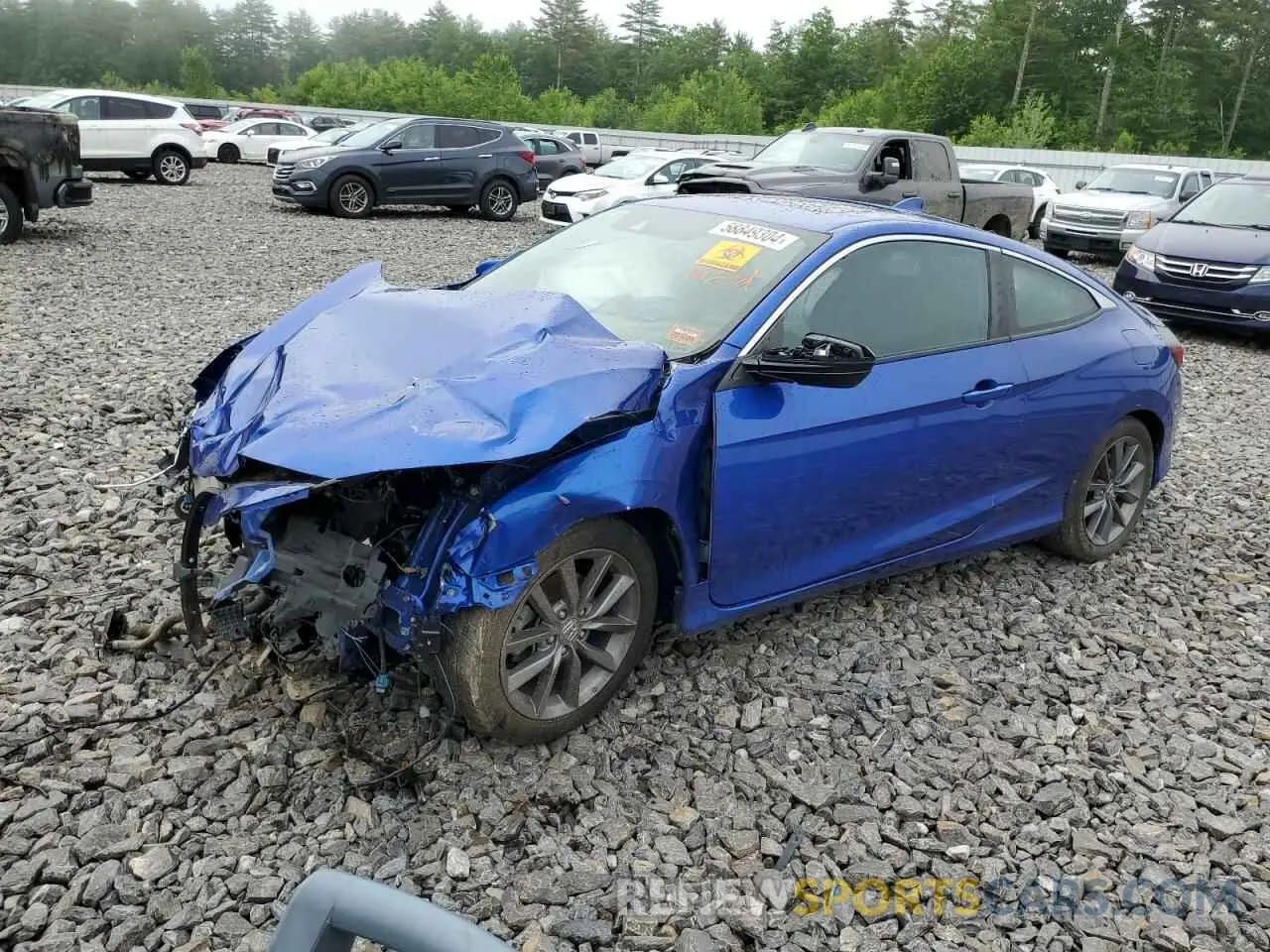 1 Фотография поврежденного автомобиля 2HGFC3B33KH356338 HONDA CIVIC 2019