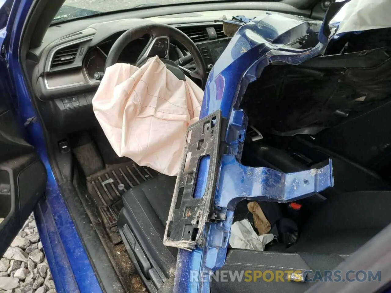 8 Фотография поврежденного автомобиля 2HGFC3B33KH356338 HONDA CIVIC 2019