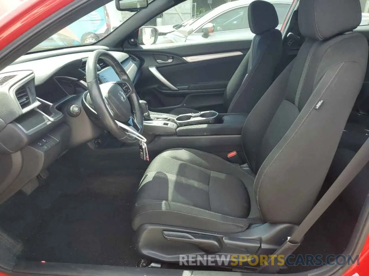 7 Photograph of a damaged car 2HGFC3B36KH350565 HONDA CIVIC 2019