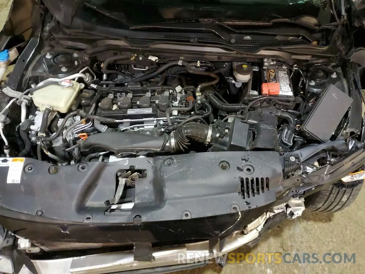 11 Photograph of a damaged car 2HGFC3B36KH356012 HONDA CIVIC 2019