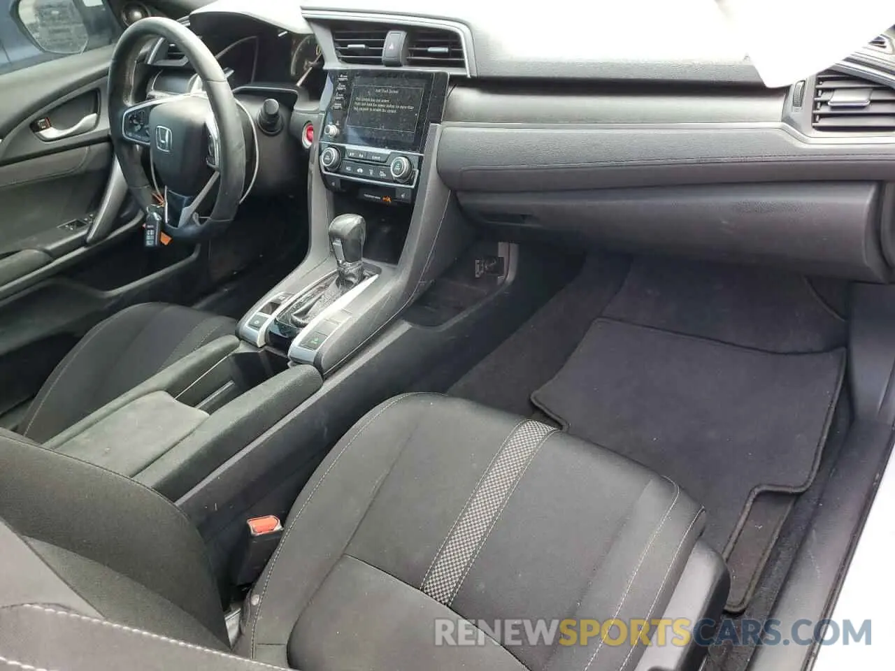 8 Photograph of a damaged car 2HGFC3B36KH357144 HONDA CIVIC 2019