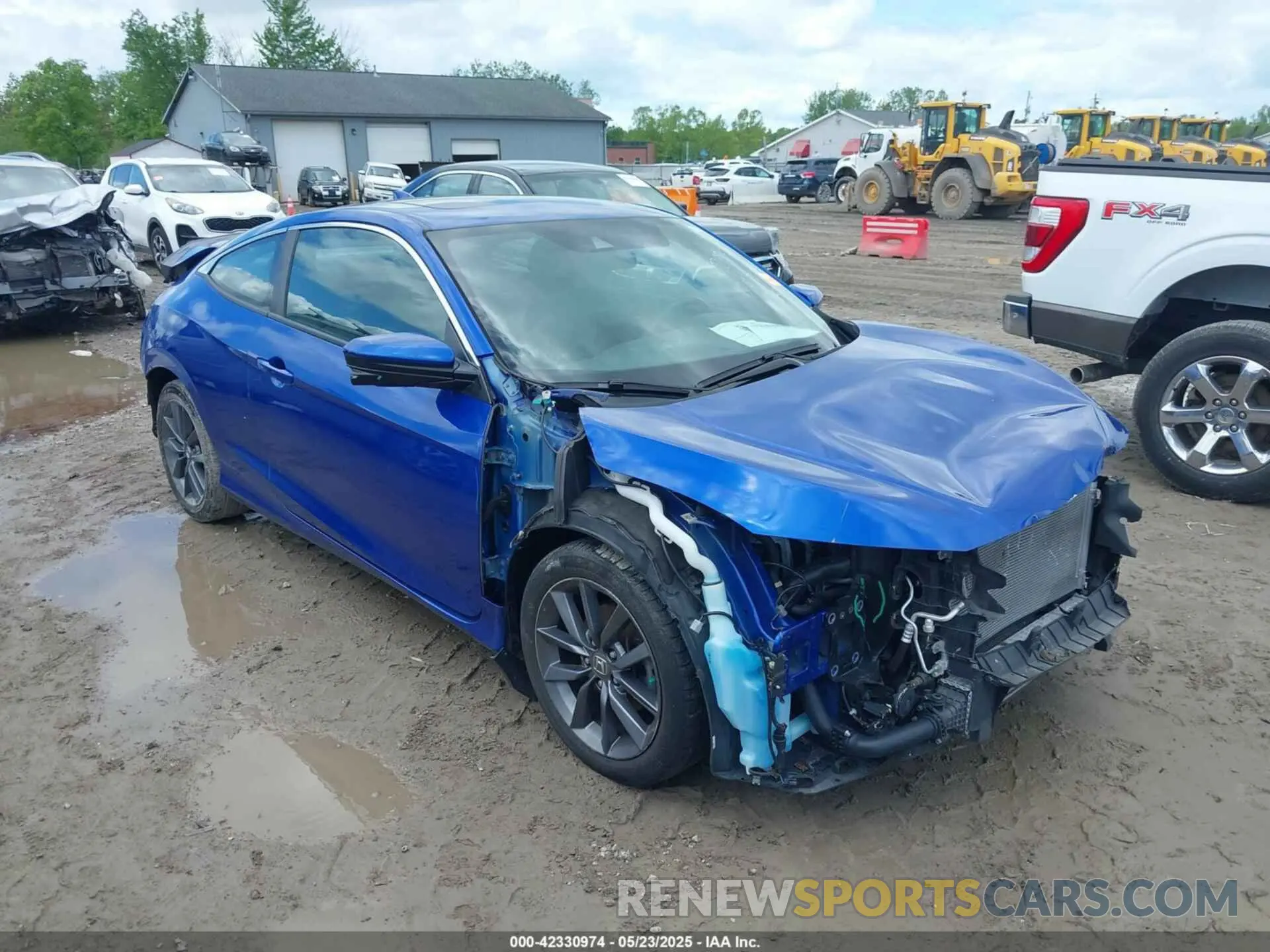 1 Фотография поврежденного автомобиля 2HGFC3B37KH351207 HONDA CIVIC 2019