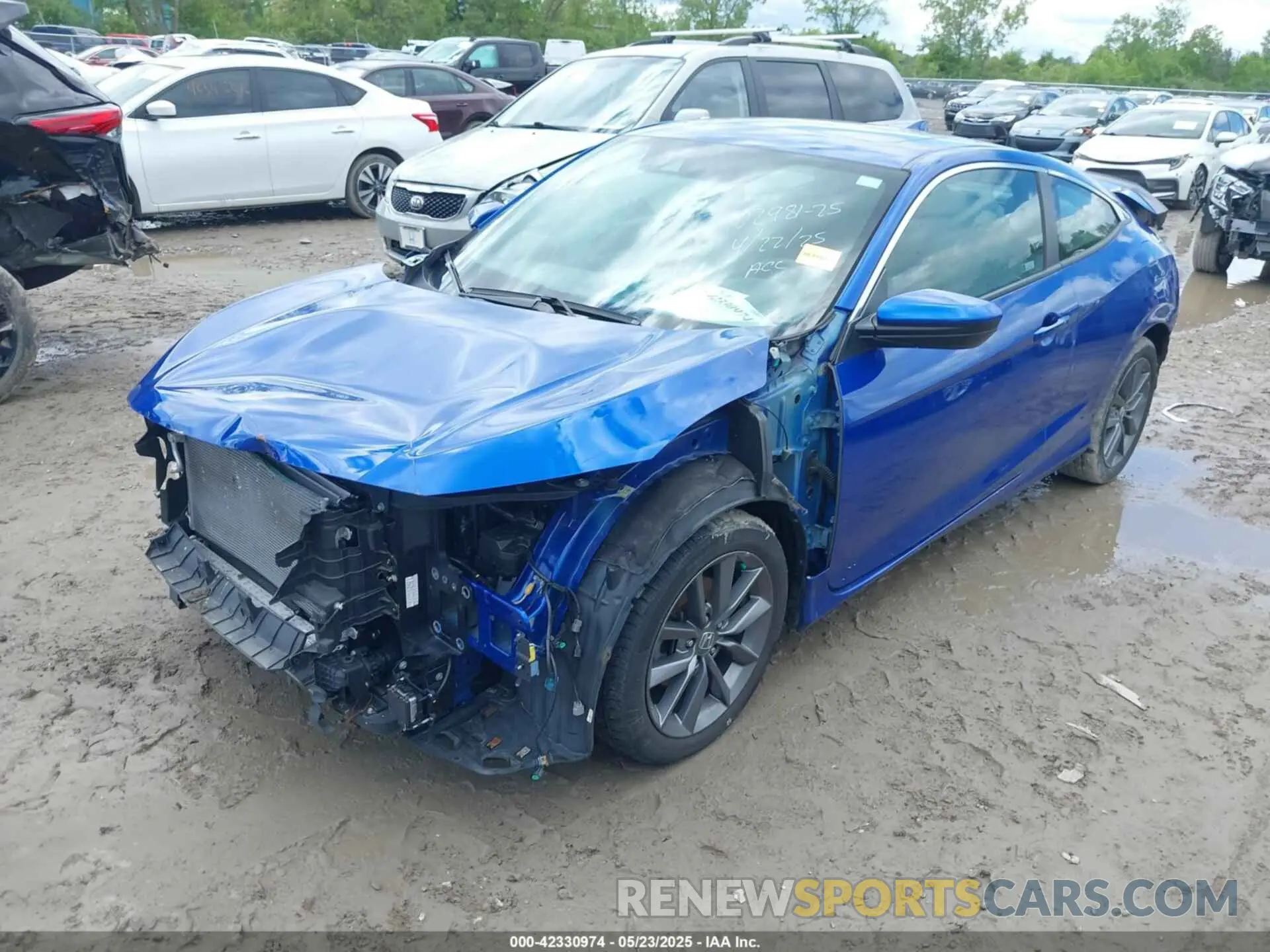 2 Фотография поврежденного автомобиля 2HGFC3B37KH351207 HONDA CIVIC 2019