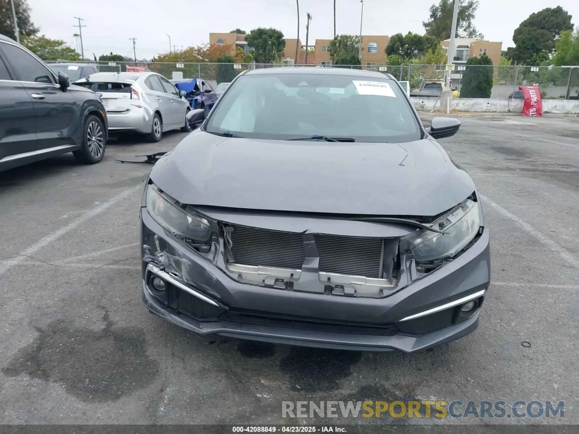 12 Photograph of a damaged car 2HGFC3B38KH350261 HONDA CIVIC 2019