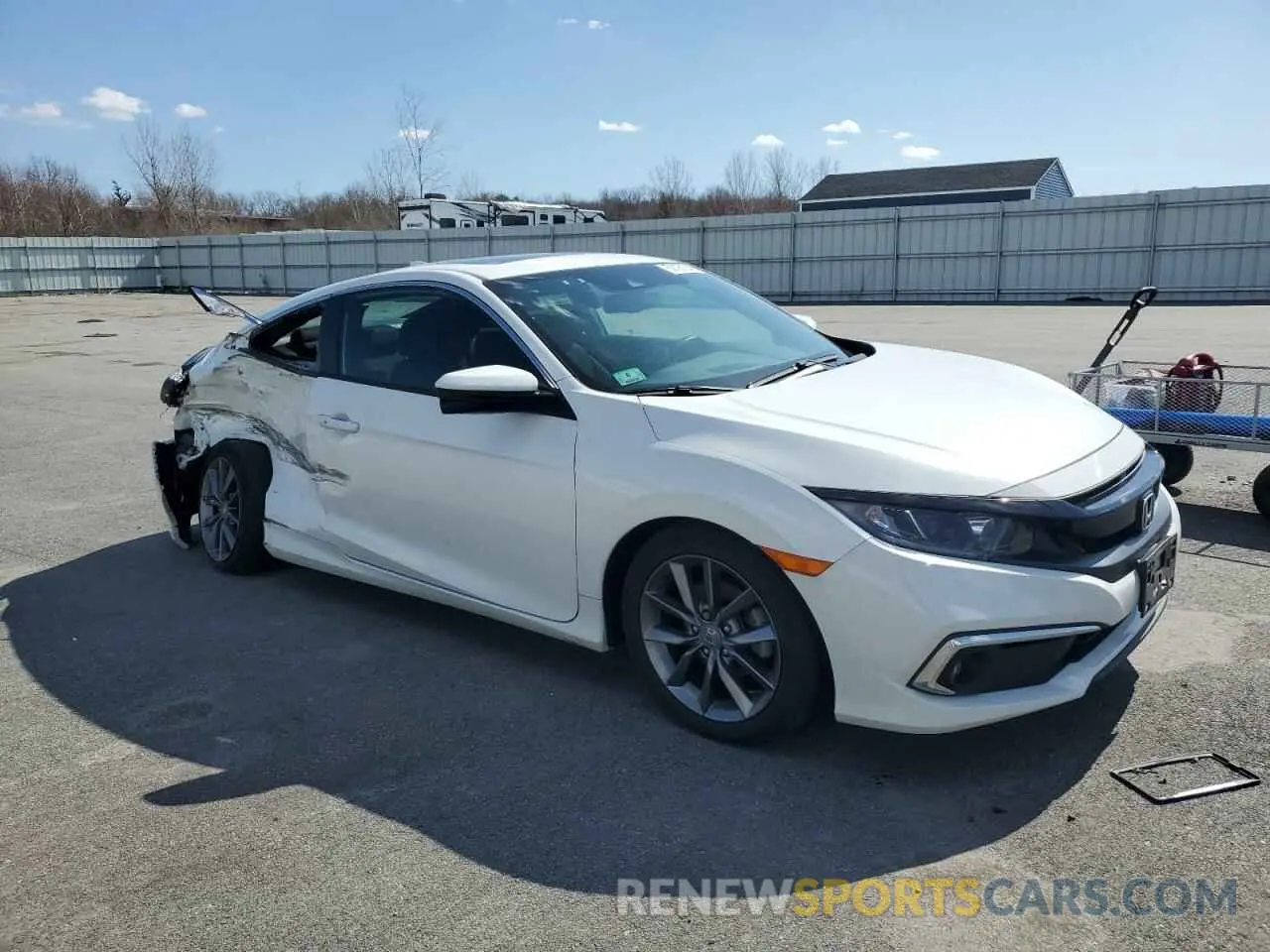 4 Фотография поврежденного автомобиля 2HGFC3B38KH357534 HONDA CIVIC 2019