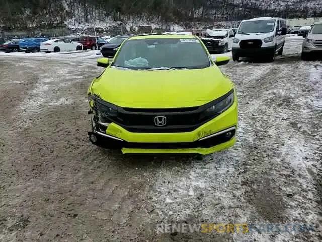 13 Photograph of a damaged car 2HGFC3B39KH352973 HONDA CIVIC 2019