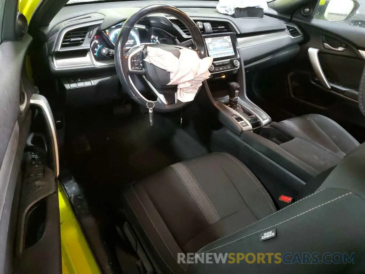 8 Photograph of a damaged car 2HGFC3B39KH352973 HONDA CIVIC 2019