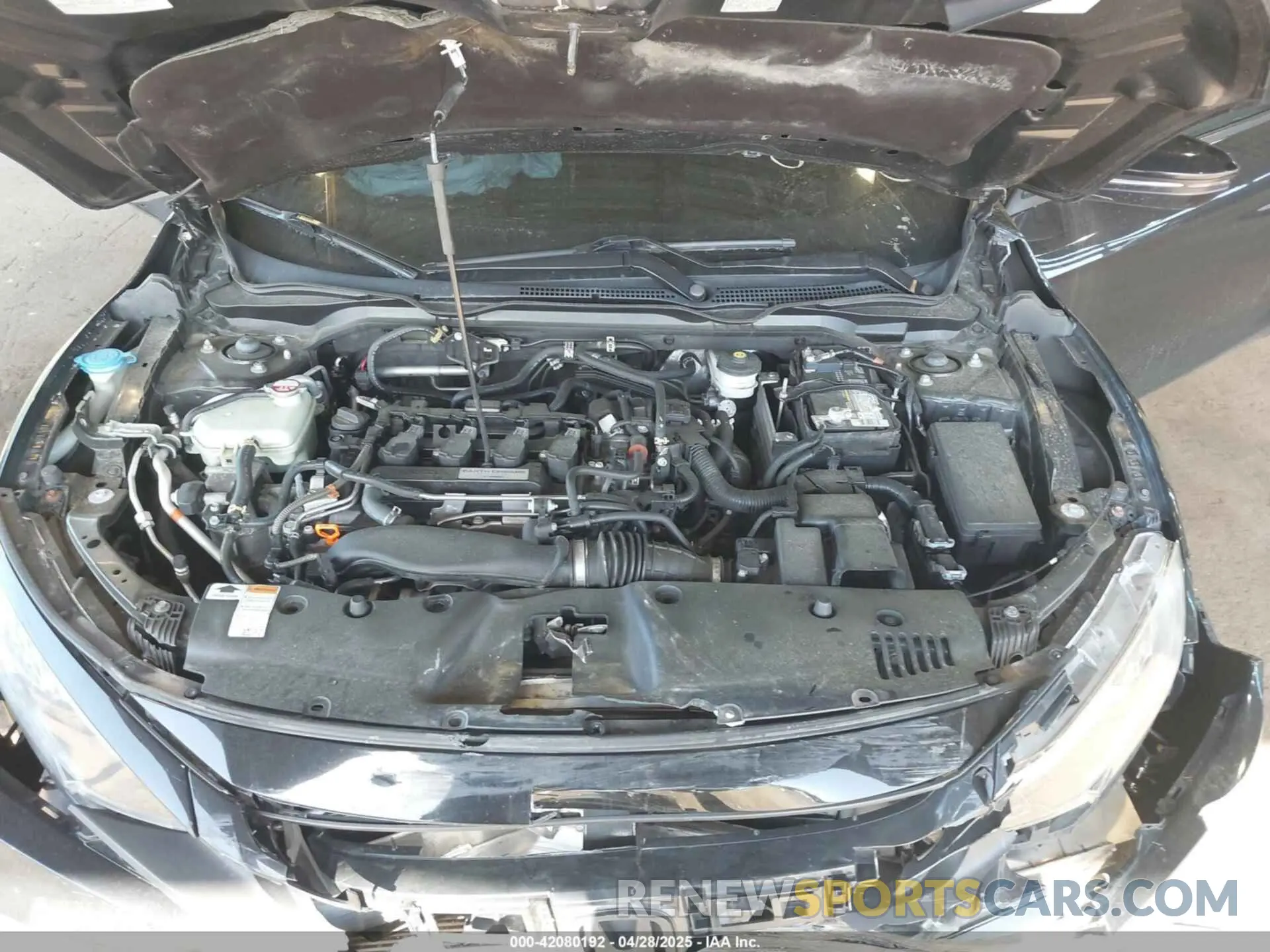10 Photograph of a damaged car 2HGFC3B90KH355376 HONDA CIVIC 2019