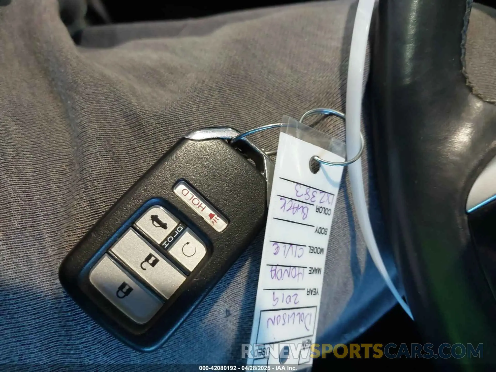 11 Photograph of a damaged car 2HGFC3B90KH355376 HONDA CIVIC 2019