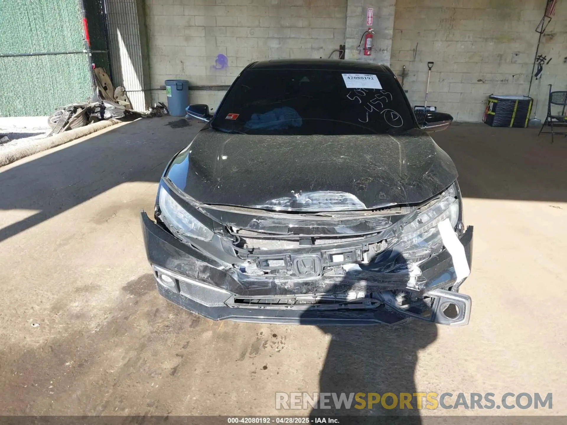12 Photograph of a damaged car 2HGFC3B90KH355376 HONDA CIVIC 2019