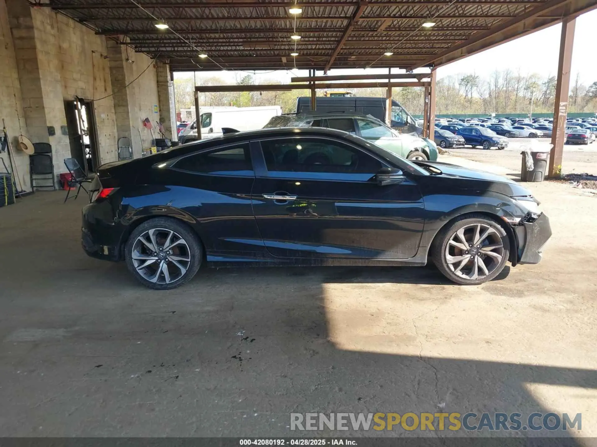 13 Photograph of a damaged car 2HGFC3B90KH355376 HONDA CIVIC 2019