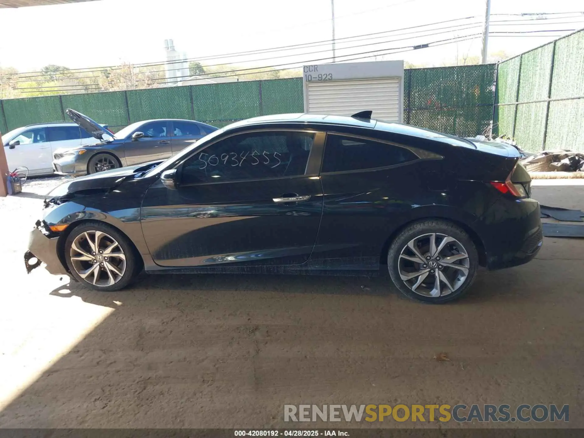 14 Photograph of a damaged car 2HGFC3B90KH355376 HONDA CIVIC 2019