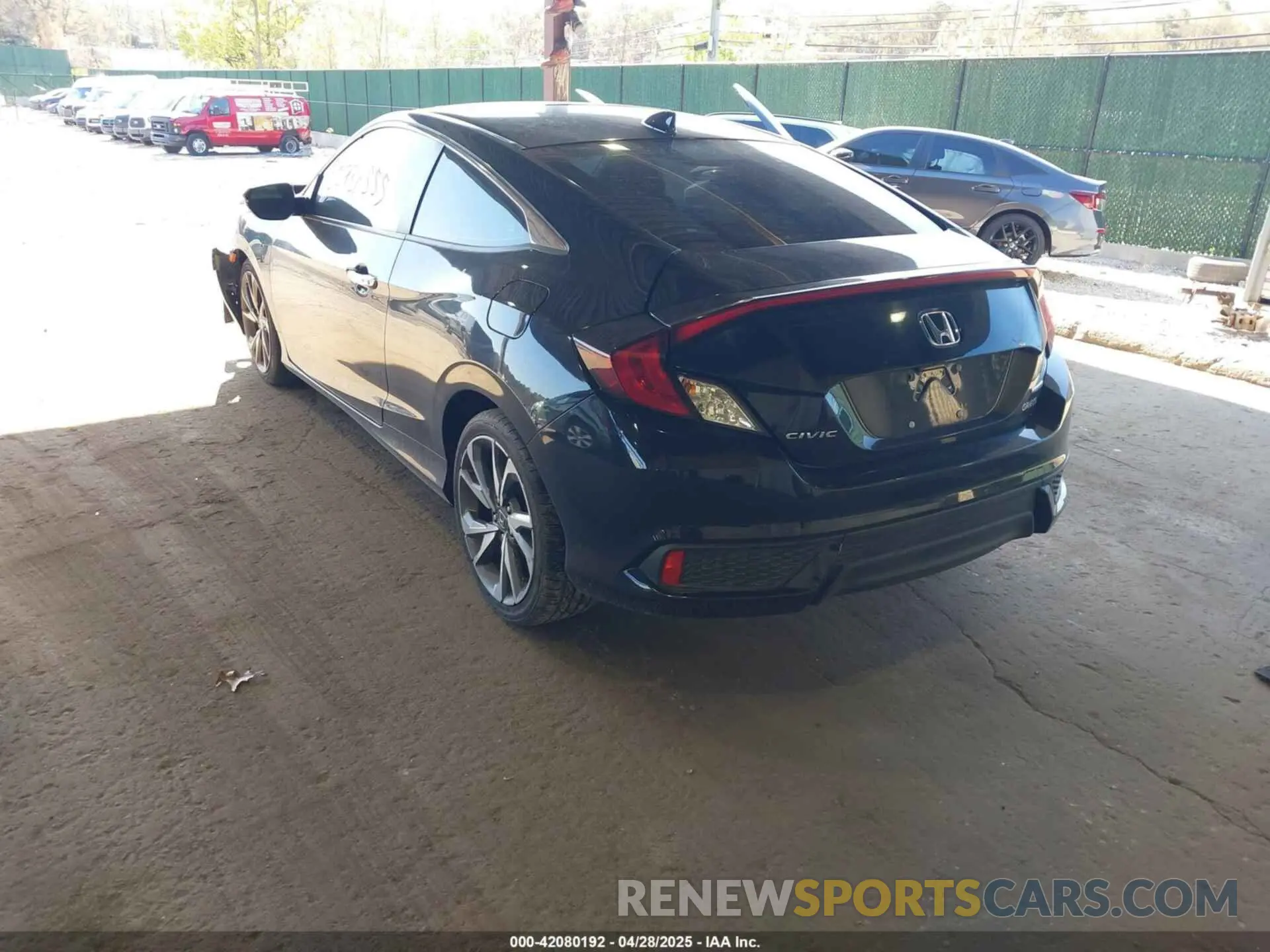 3 Photograph of a damaged car 2HGFC3B90KH355376 HONDA CIVIC 2019