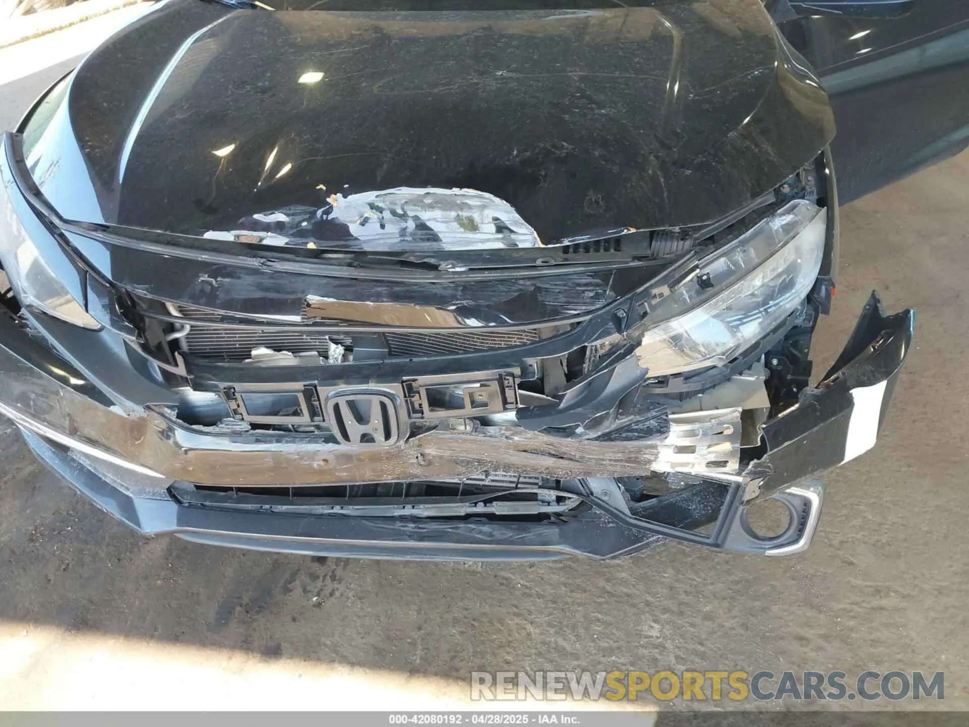 6 Photograph of a damaged car 2HGFC3B90KH355376 HONDA CIVIC 2019