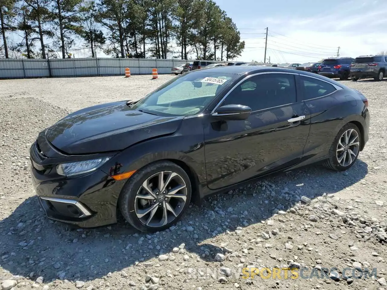 1 Photograph of a damaged car 2HGFC3B94KH353100 HONDA CIVIC 2019